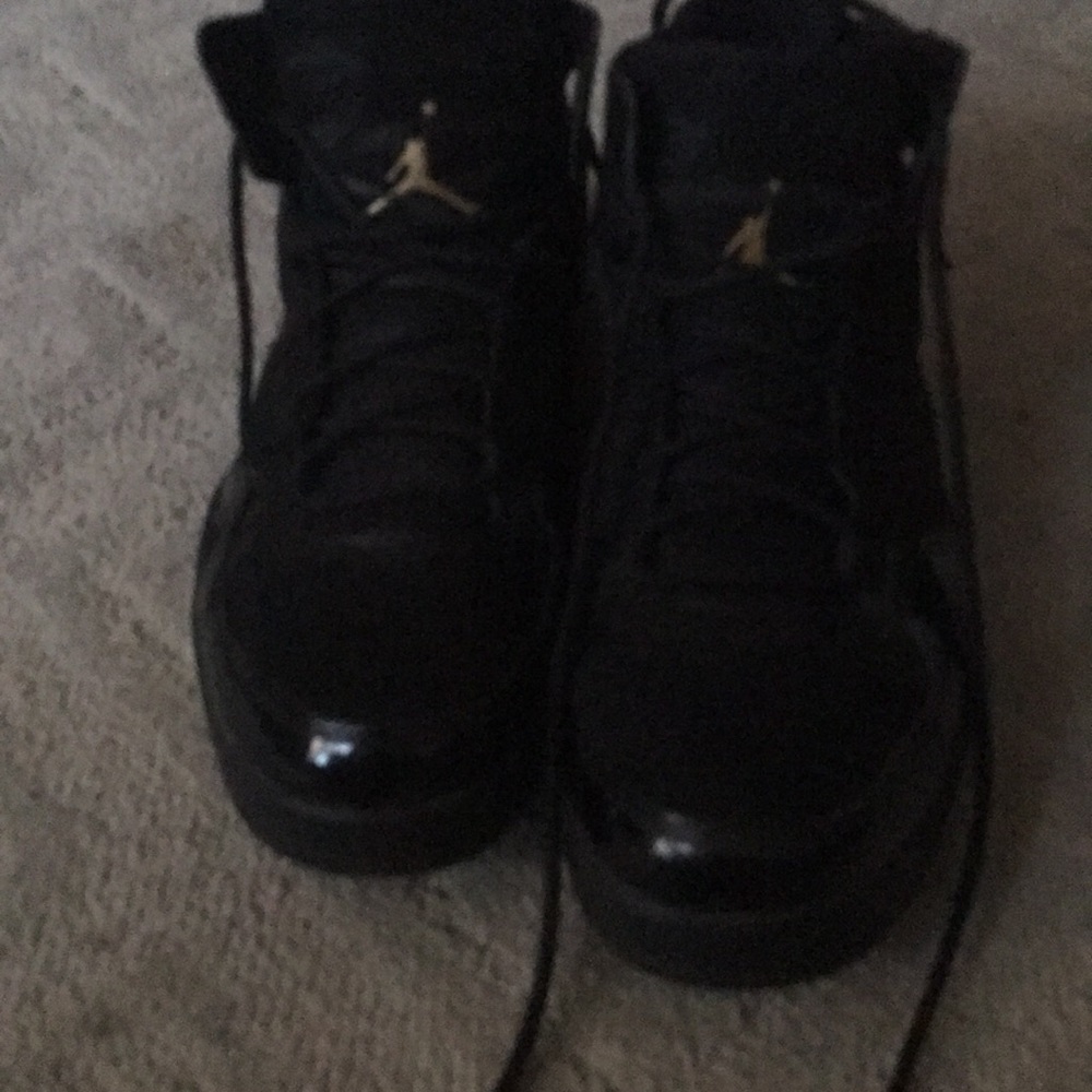 Air Jordan Flight Club 91, Gold and Black. - Picture 2 of 3